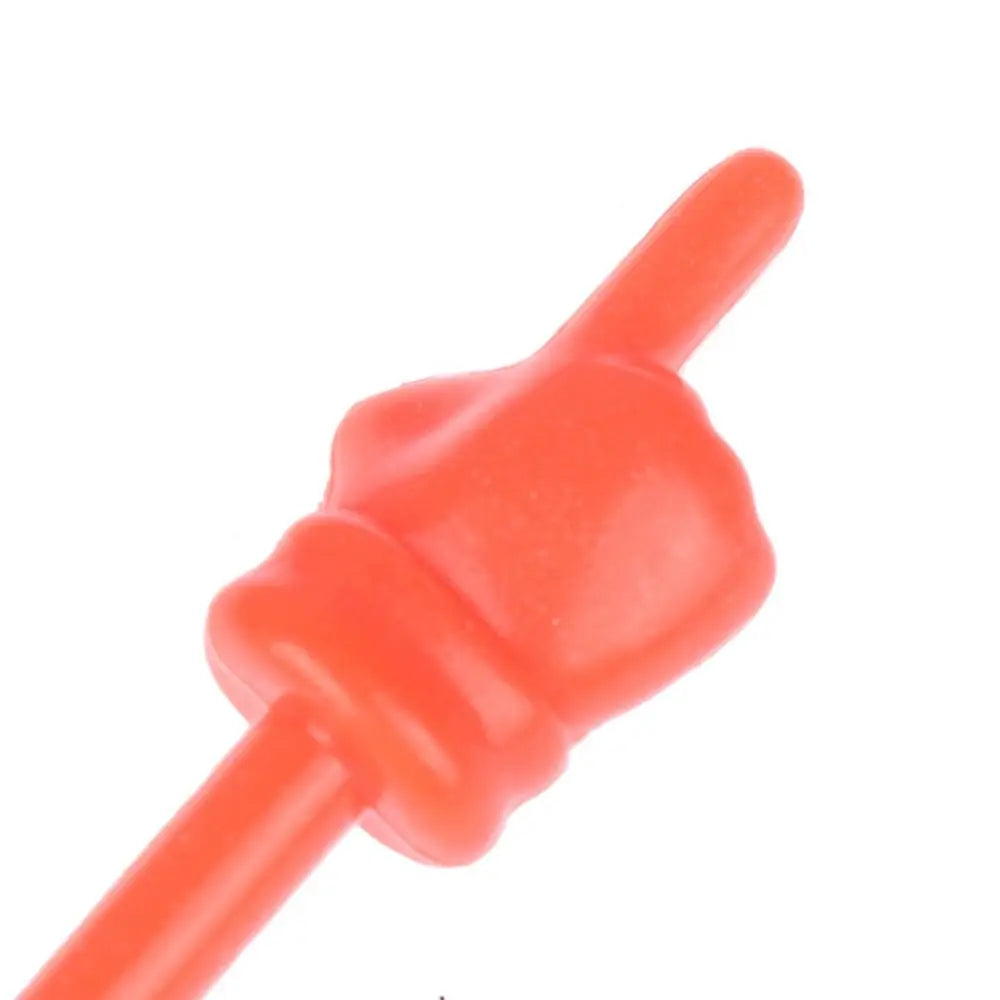 10Pcs/set Bendable Teaching Stick Smooth Colorful Finger Reading Stick No Burrs Hand Pointers Stick Teacher Supplies