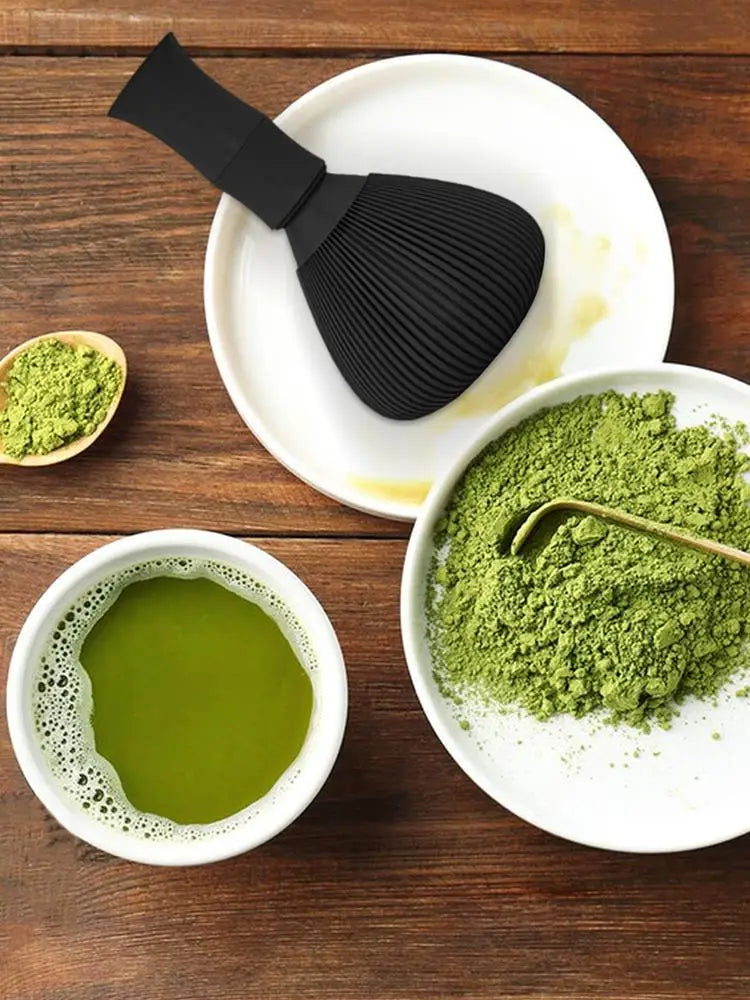 Matcha Whisk Traditional Matcha Whisk Reusable Matcha Green Tea Brush Removable Tea Whisk Safe Matcha Mixer Kitchen Accessories