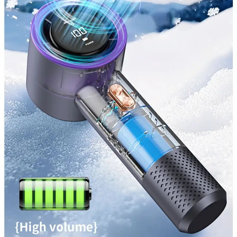 Xiaomi Portable Handheld Electric Fan High Speed Bladeless Fan USB Charging Silent Air Conditioner Digital Display Electric Fan