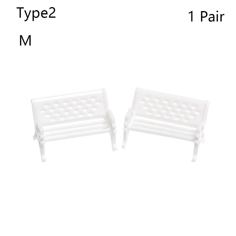 7 styles Miniatures Fairy Garden Decoration Micro Landscapes DIY Resin Craft Grassland Bridge Pool Accessories