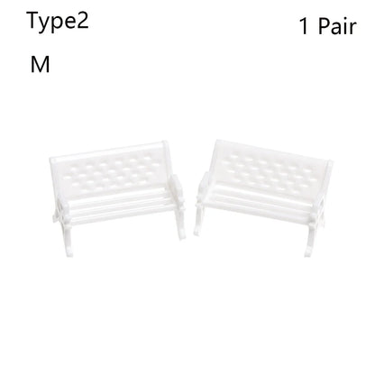 7 styles Miniatures Fairy Garden Decoration Micro Landscapes DIY Resin Craft Grassland Bridge Pool Accessories