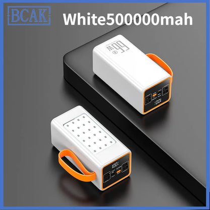 500000mah 100000mah 200000mah 300000mah Upgraded Version Super Powerbank Fast Charge Portable Power Bank Super Large Capacity