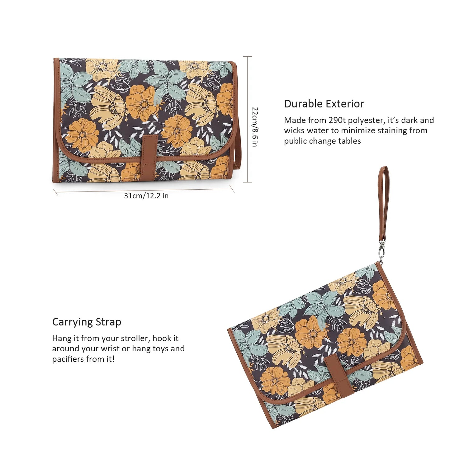 Portable Diaper Changing Pad Portable Changing pad for Newborn Baby Changing Pad