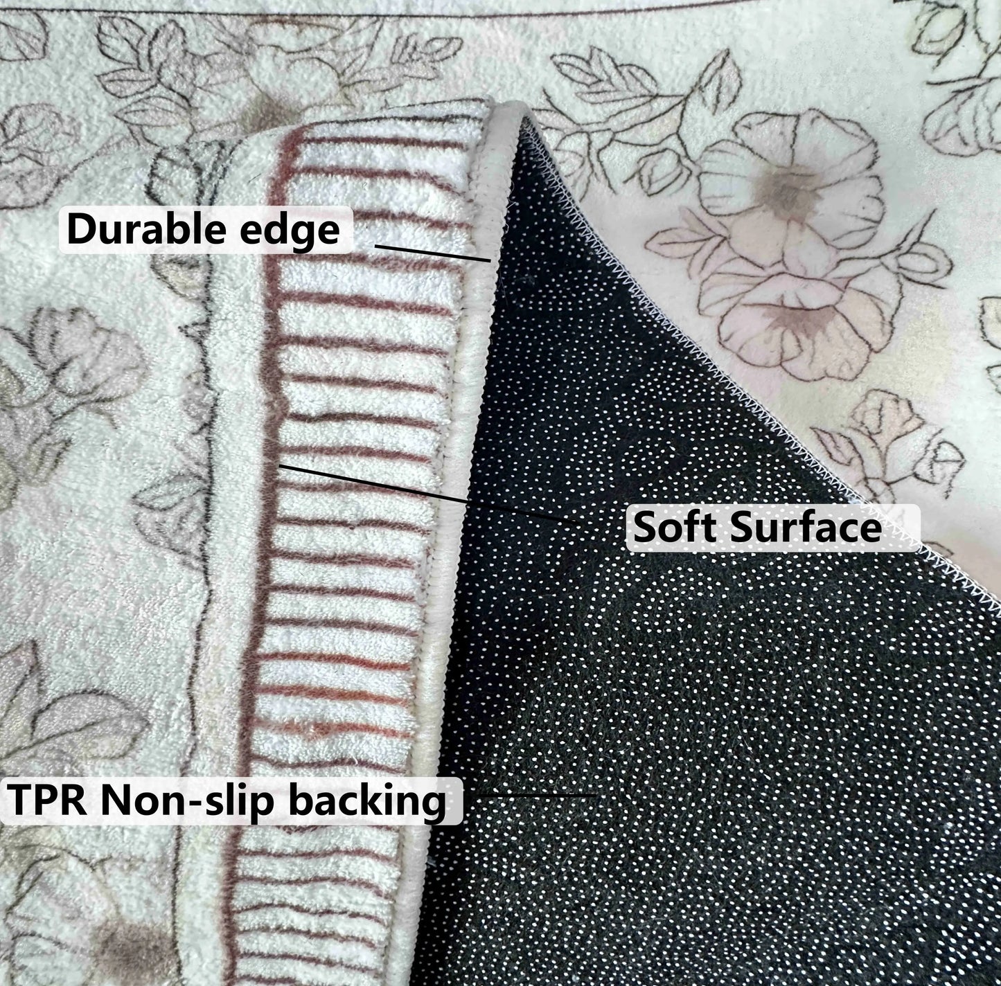 VIKAMA Cool Cartoon Car Carpet Soft And Warm Washable Home Children's Play Mat Home Decoration Floor Mat Home Decoration