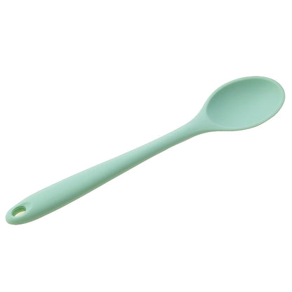 20.8CM Silica Gel Stirring Spoon Integrated Silica Gel Spoon, Kitchen Spoon, Kitchen Utensils, Soup, Spoon Scald Proof
