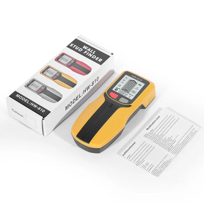 Handheld 6 in 1 Metal Detector Wall Finders Multifunction Wood Stud Finder Metal Pipes AC Wire Metal Depth Measure Floor Scanner