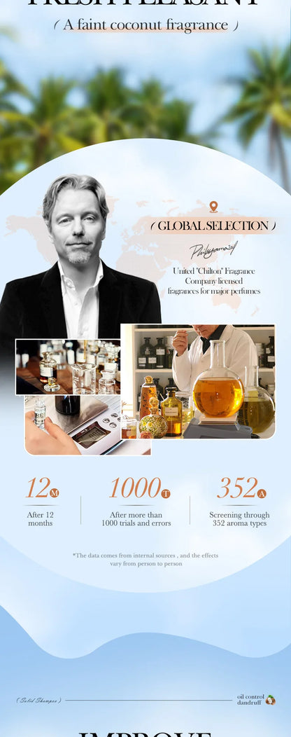 60g Coconut Shampoo Soap Deep Cleansing Hair Soap Lightening Original Strengthening Hair Roots Deep Cleansing Shampoos Hair Care