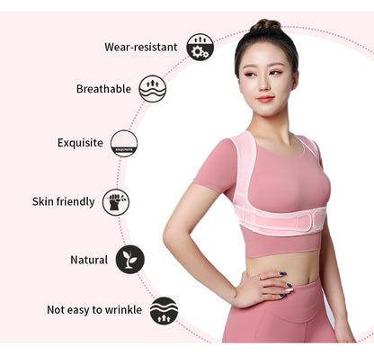 Posture Corrector for Women and Men Adjustable Upper Back Brace Shoulder Lumbar Support Belt Corset Posture Correction