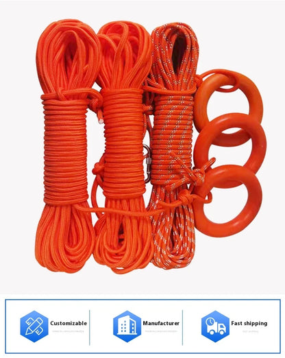Professional Water Rescue Ropes Floating Lifebuoys for Swimming Safety Boats Accessories for Boating And Kayaking