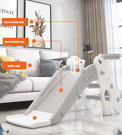 Kids Folding Slide Toys Super Load-bearing Children's Climber Play Slide Household Outdoor/indoor Slide For 6 Month - 2 Years