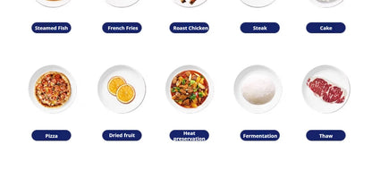 High-end smart air fryer, baking and frying dual-purpose, fully automatic and efficient touch-screen air steam oven for commerci