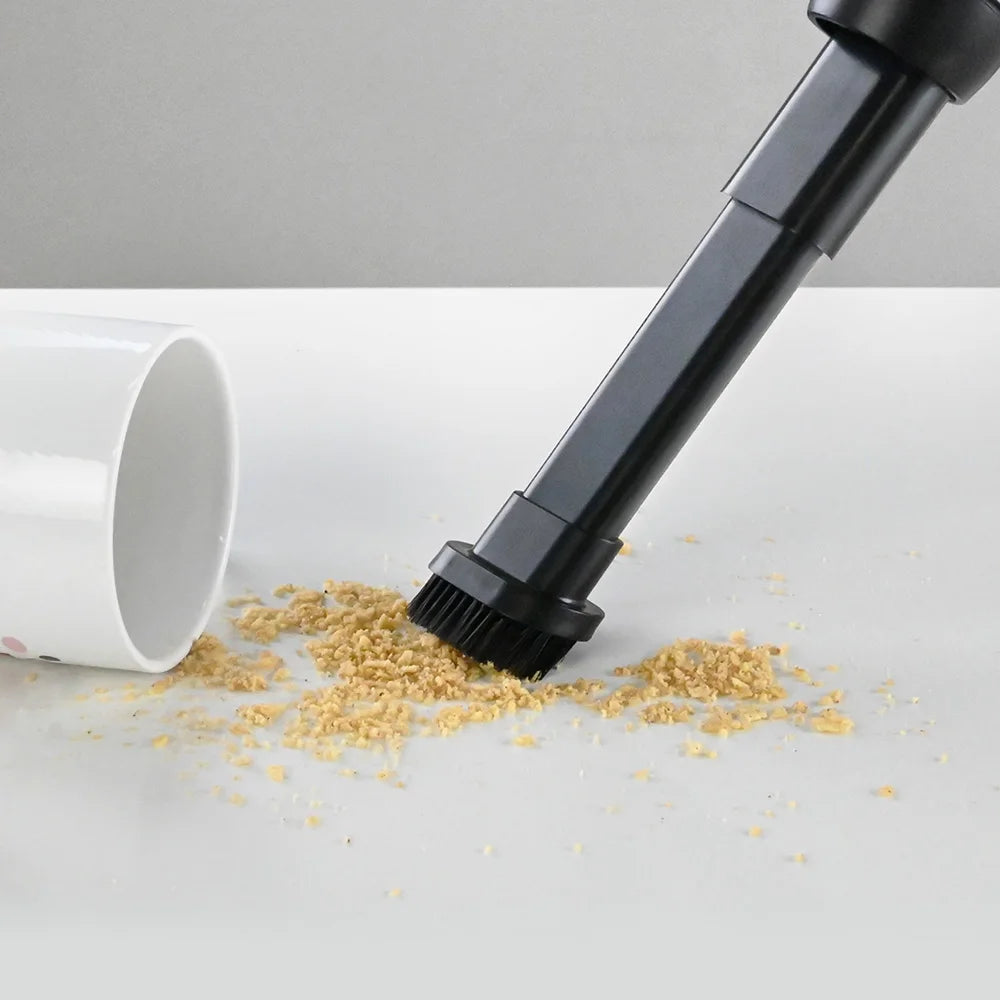 ABIRDAY Cordless Handheld Vacuum Cleaner for Laptop & Car,Portable & Multifunctional,USB Rechargeable,Strong Suction,Brushless