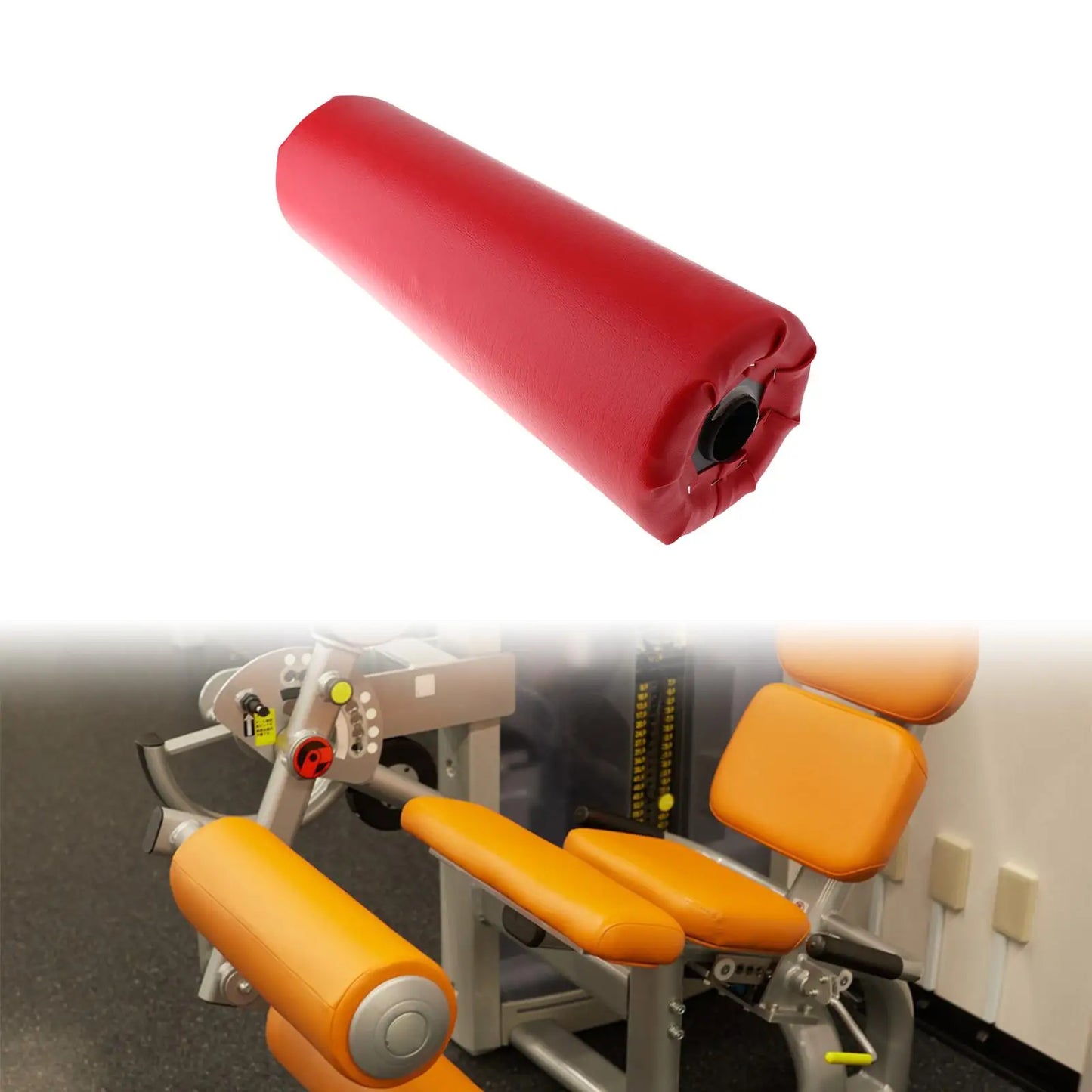 Foam Foot Pad Roller Round Sponge Foam Tube Sleeve for Home Gym Exercise Machine Workout Machine Weight Bench Abdominal Trainer