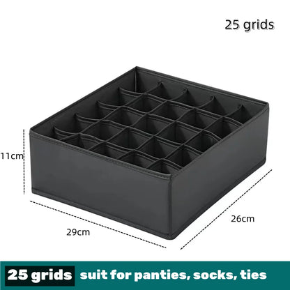 Organizer For Underwear Bra Socks Pants Scarf Storage Box Organizers Of Cabinets And Drawers Wardrobe Foldable Storage Box Case