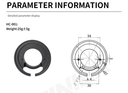 Headset cover Bicycle Headset Base Spacer Crown Race  MTB/Road Bike Universal Headset Washer gravel bike Internal Headset cover