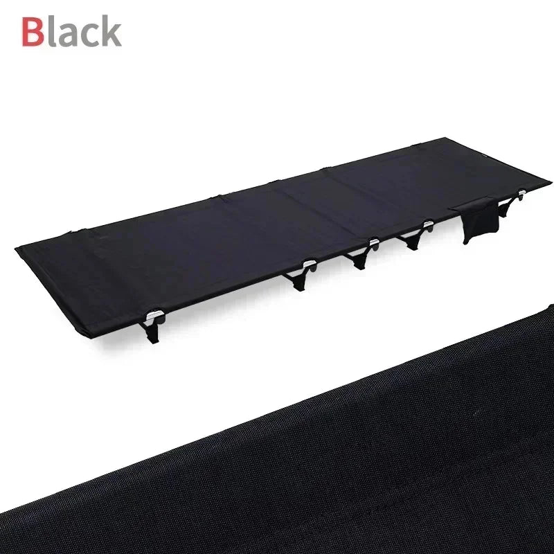 Outdoor Lightweight Folding Bed Portable Camping Bed Simple Military Bed Accompanying Lunch Bed Camping Simple Leisure Bed