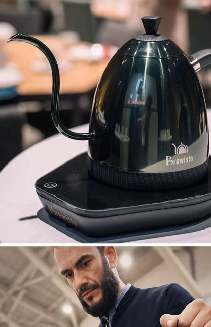 Brewista- Coffee Kettle, Intelligent Gooseneck, Insulated, Variable Pour Over, Coffee Water Pot, Bluetooth, 600ml, 220V