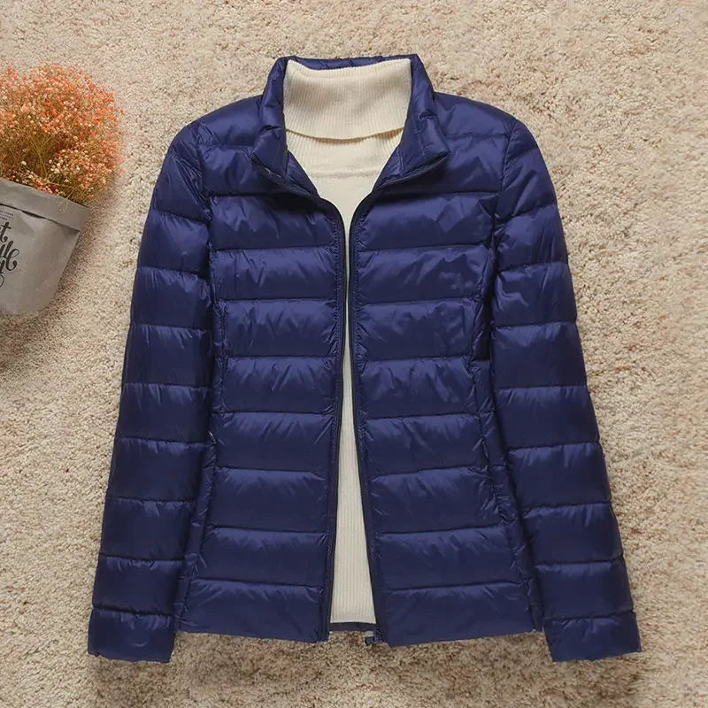 Duck Down Jacket Women Ultra Light Down Jacket All Season Feather Jacket Plus Women Overcoat Windbreaker Coats Down Coats