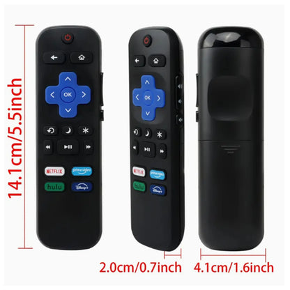 New Replacement Remote Control Fit for All Roku TV, Compatible for TCL Roku/Hisense Roku/Onn Roku/Aparatos/Insignia Roku/HITACHI