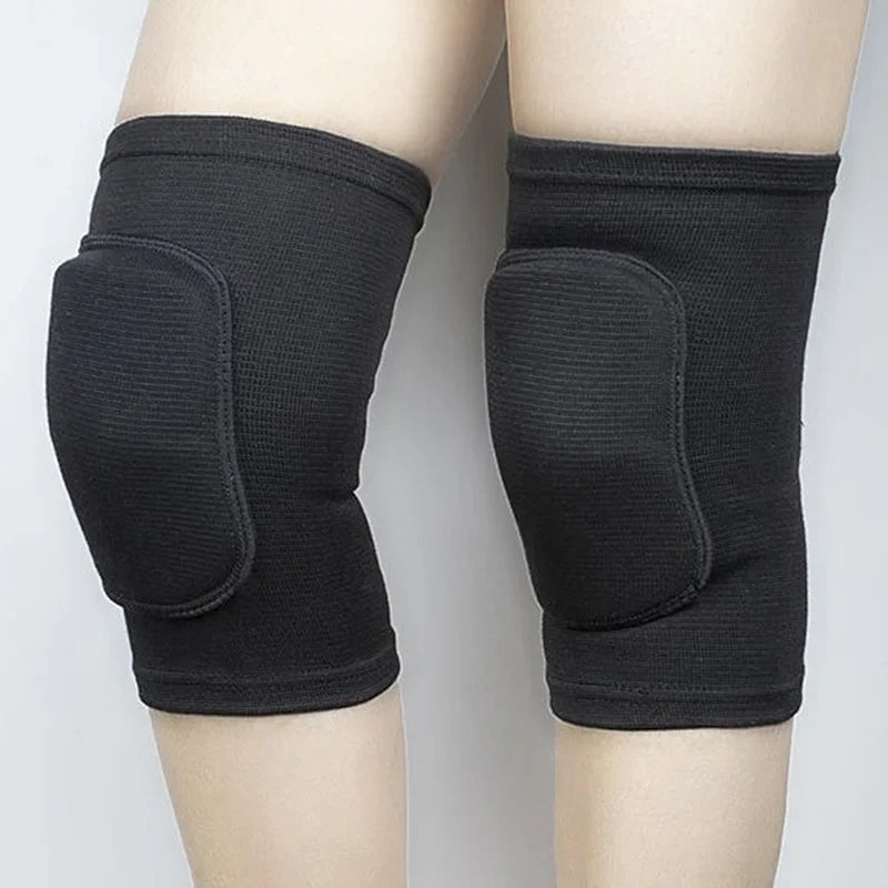 2 Pcs Sports Knee Pads Compression Dancing Knee Protector Support Thickened Sponge Volleyball Yoga Crossift Knee Brace Adult Kid