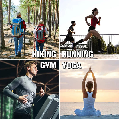 1Pair Medical Compression Socks - Open Toe 15-20 MmHg Zipper Compression Diabetic Socks, Improves Blood Circulation,Reduces Pain