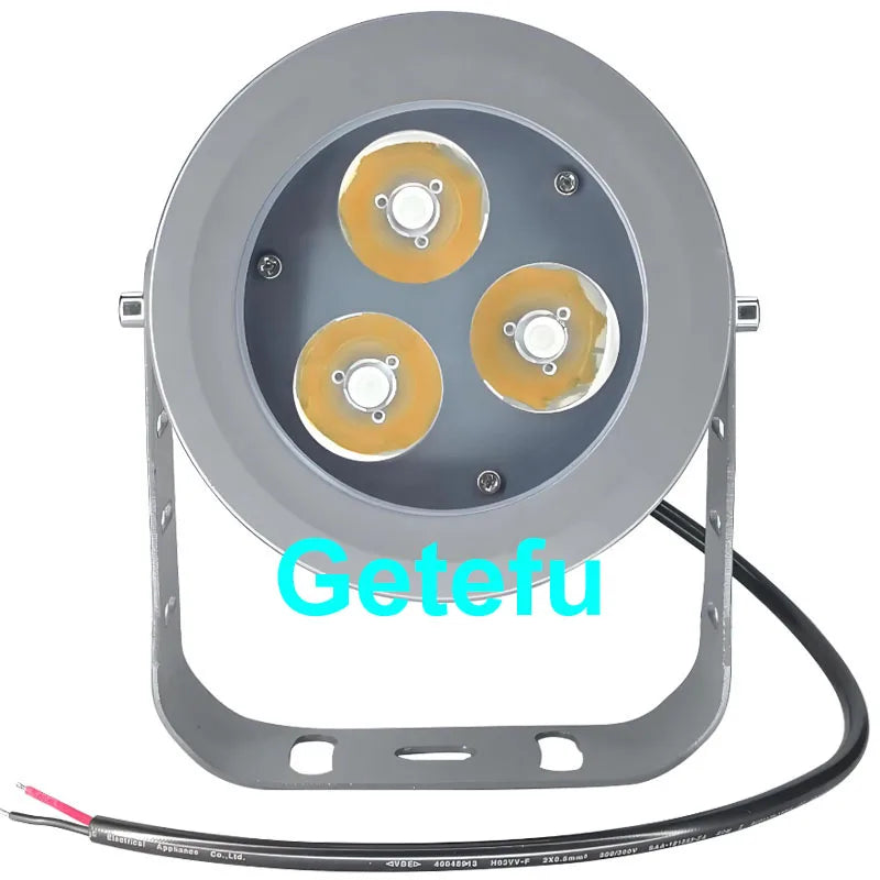 LED Lawn Light 30W/10W Wall Washer Waterproof Floodlights Narrow Beam Spot Lamp Outdoor Landscape Lighting 100-240V  DC12V 24V