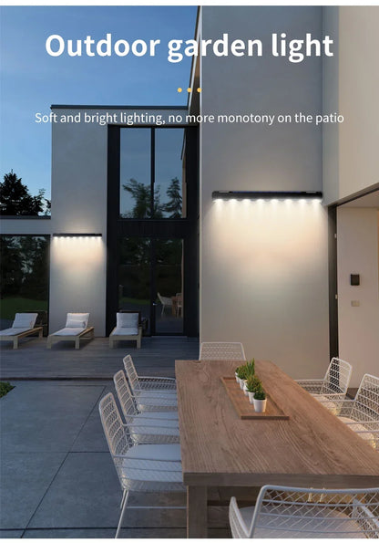 4/6/8LED Solar Wall Lights Outdoor Waterproof Solar Light Garden Landscape Light Ambient Decoration Balcony Staircase Lighting