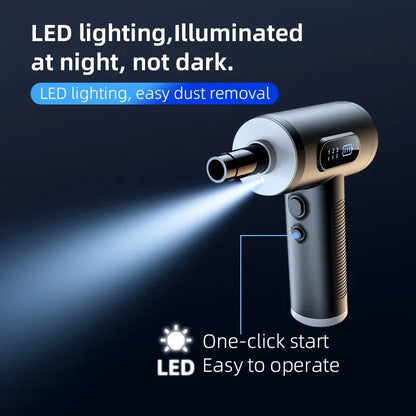 50000RPM Car Vacuum Cleaner Handheld Powerful Pump Mini Cordless Cleaner Super Strong Robot Wireless Vacuum Cleaner And Blower