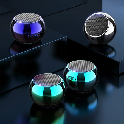 M3 Wireless Bluetooth Speaker Sound Box Audience Metal Stereo Surround Subwoofer Small Mini Portable Bluetooth Speakers