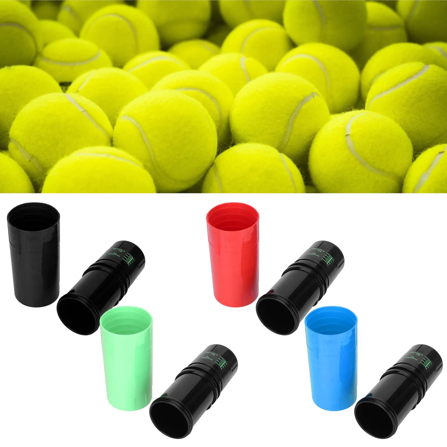 Sports Supplies Tennis Ball Container Tennis Ball Saver Storage Box Pressure Maintaining Repairing Container Sports Accessories