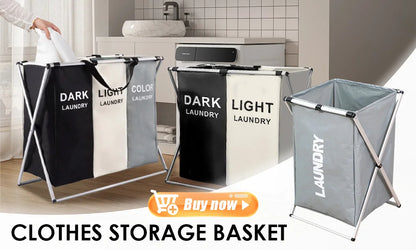 Large Laundry Basket Foldable Waterproof Dirty Clothes Basket Organizer Basket Toys Laundry Baskets Storage Fabric Organizers