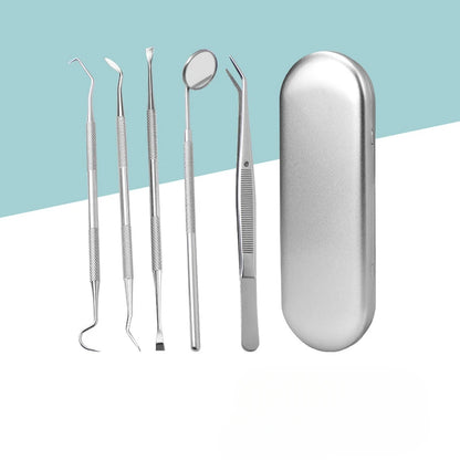 Teeth Tools Kits Stainless Steel Clean Scraper Tooth Cleaner Tool Products Oral Care Sets