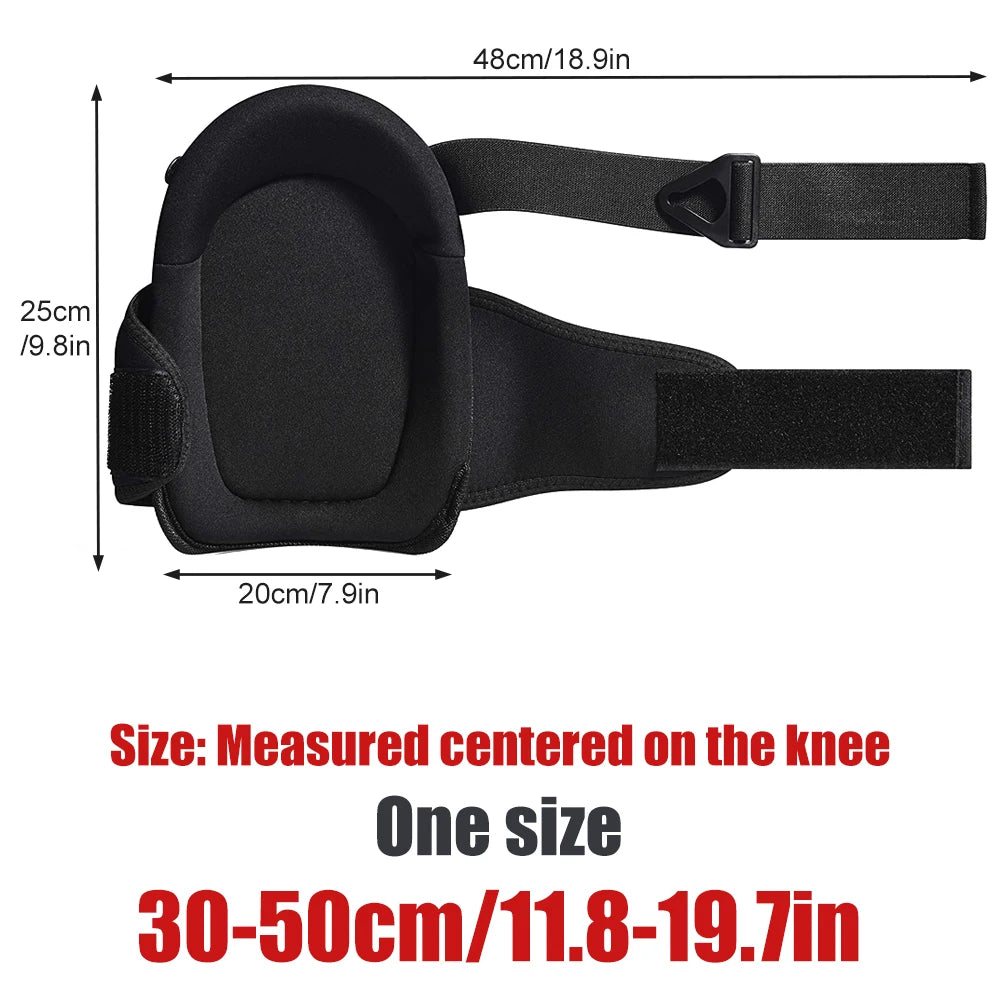 Construction Knee Pads with Thick Foam and Gel Cushioning, Adjustable Kneepads Straps for Work Flooring Gardening