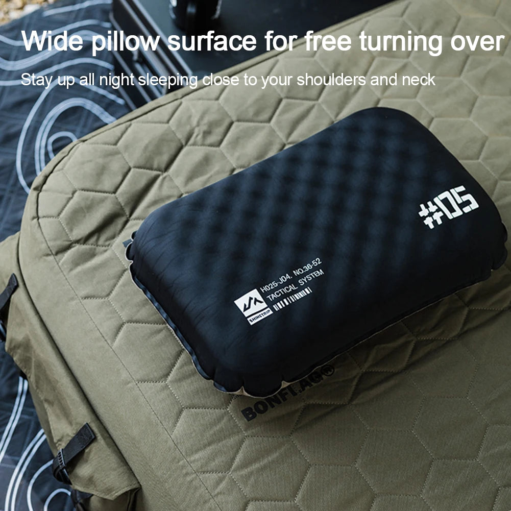 Inflatable Pillow Lightweight Travel Pillow Comfortable Backpacking Pillow Blow Up Pillow for Camping Hiking Backpacking