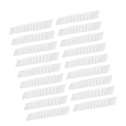 100 Pcs Silicone Anti Slip Hanger Strips Adhesive Grips Clothes Wardrobe Closet Non Skid Tape Home Decor Supply Strap Sticker