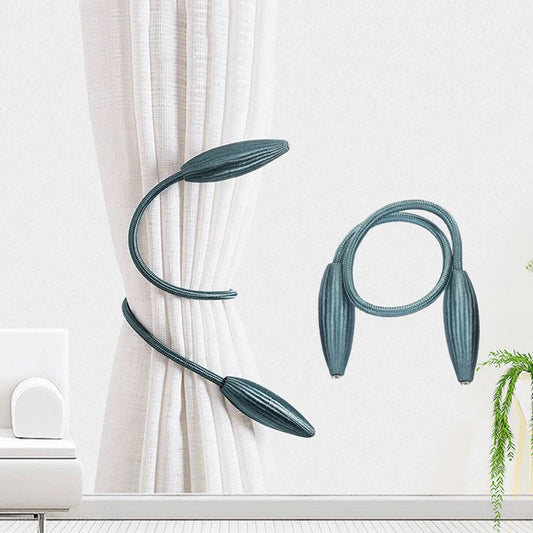 Curtain Buckle Tie Downs No Punch Curtain Tie Downs Curtain Clips Curtain Accessories Simple Curtain Buckle Tie Downs 2pcs