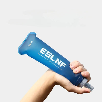 500ml Outdoor Sport Camping Running Sport Bicycle Soft Water Bottle Folding TPU Soft Flask Water Bag