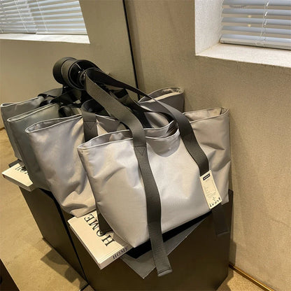 Oversized Tote Bags For Women 2023 Designer Luxury Shoulder Bag Quality Oxford Fabric Multi Pockets Large Capacity Shopper Totes