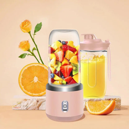 Personal Blender for Shakes Smoothies, 400ml Portable 2 Cups with Lids High-Speed Mixer for Juices Kitchen tools Baby Food
