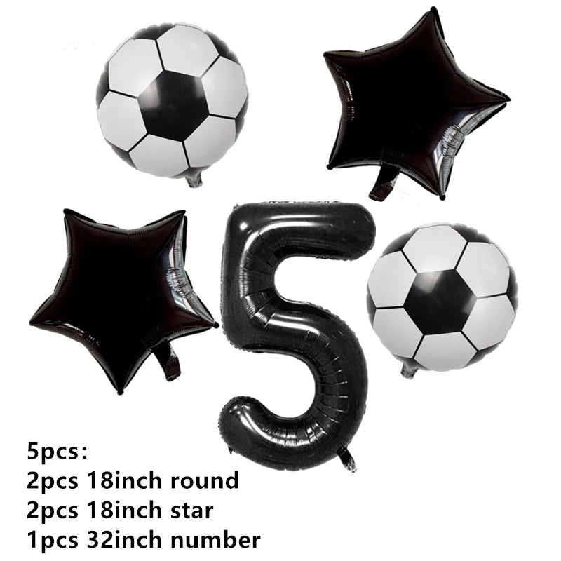 108*180cm Football Tablecloth Party Supplies Disposable Plate Tableware Party Birthday Party Decor Kids Boy Soccer Party Supplie