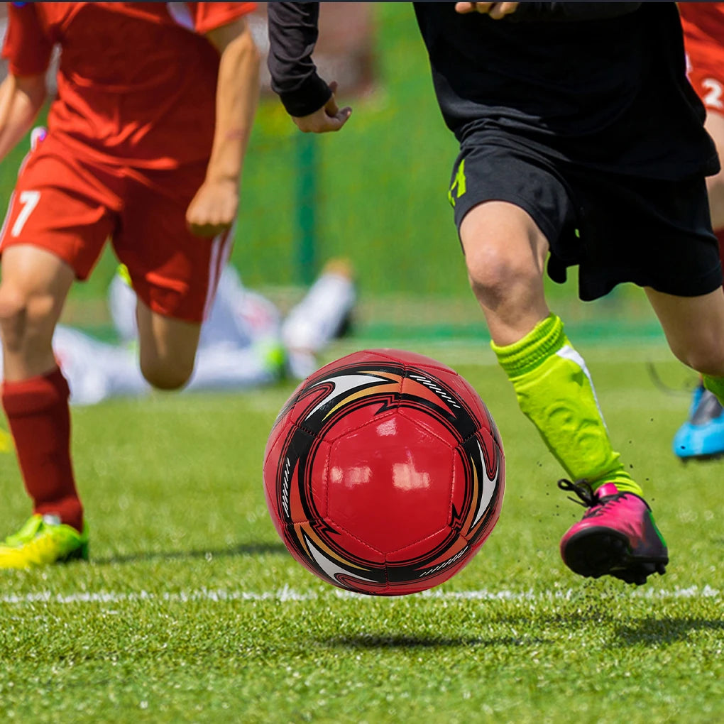 Football Ball Kids Professional Soccer Balls pu leather Waterproof Anti-pressure Size 5 Outdoor Practicing Sports Supplies