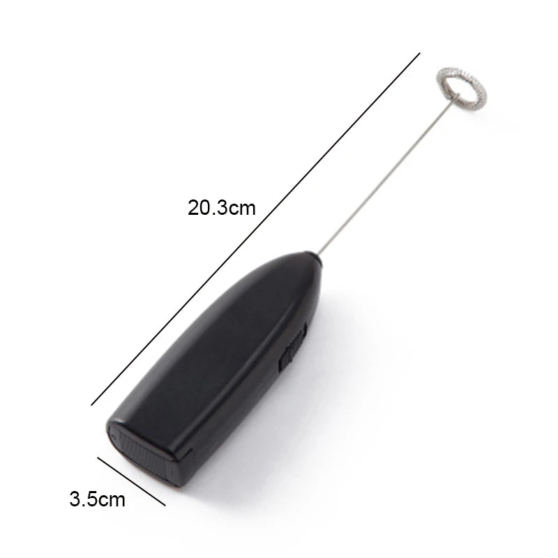 1 PCS Milk Frother Handheld Mixer Foamer Coffee Maker Egg Beater Cappuccino Stirrer Mini Portable Blender Kitchen Whisk Tool