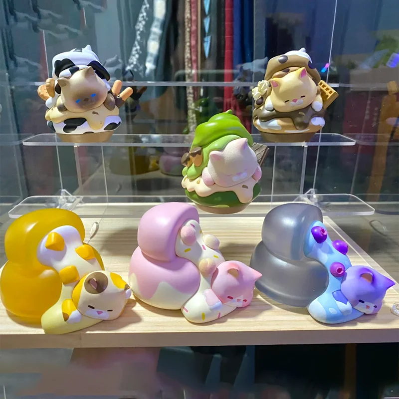 Spot FEMI afternoon tea dessert series tide play blind box hand set up hazelnut milk tea girl birthday gift