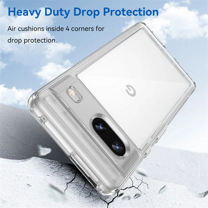 For Google Pixel 7 Case Cover Google Pixel 8 7 Pro 7A Capas Shockproof Clear Transparent Multicolour Fundas Google Pixel 7 Pro