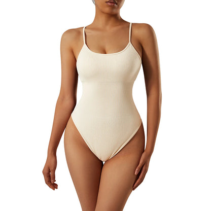 Shapewear Women Bodysuits Underwear Slimming Bodysuit Women Sexy  Body Shaper Strap High Girdle Slimming Sheath Tummy Shapewear