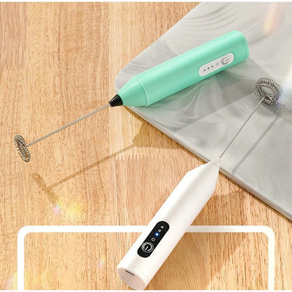 1 pc Electric Milk Frother Handheld Egg Beater Foamer Coffee Maker Electric Blender Mixer Mini Portable Blender Kitchen Tool