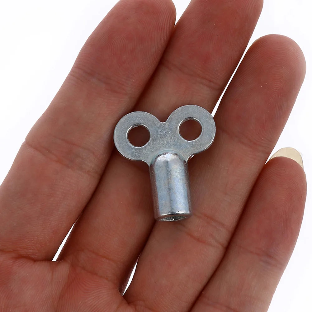 6pcs Radiator Valve Key Universal Bleed Key Faucet Key Heater Wrench Square Hole Key Gas Key Plumbers Tool Key Socket Keys Hand