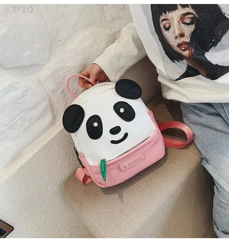 Children's School bags For Girls Kids Bag Kindergarten New 3-4-7 Girl Boy Simple Fashion Light Panda Cute School Backpack Rugzak