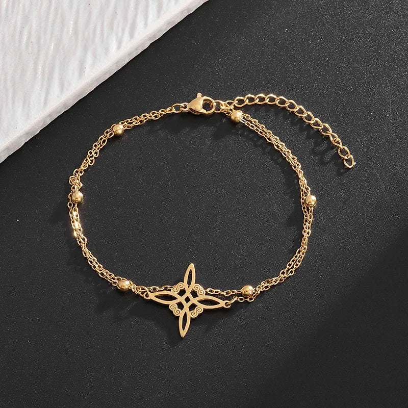 Angel Seal Archangel Metatron Cube Bracelet Women Men Salomon Box Chain Bracelet Stainless Steel Jewelry Gift