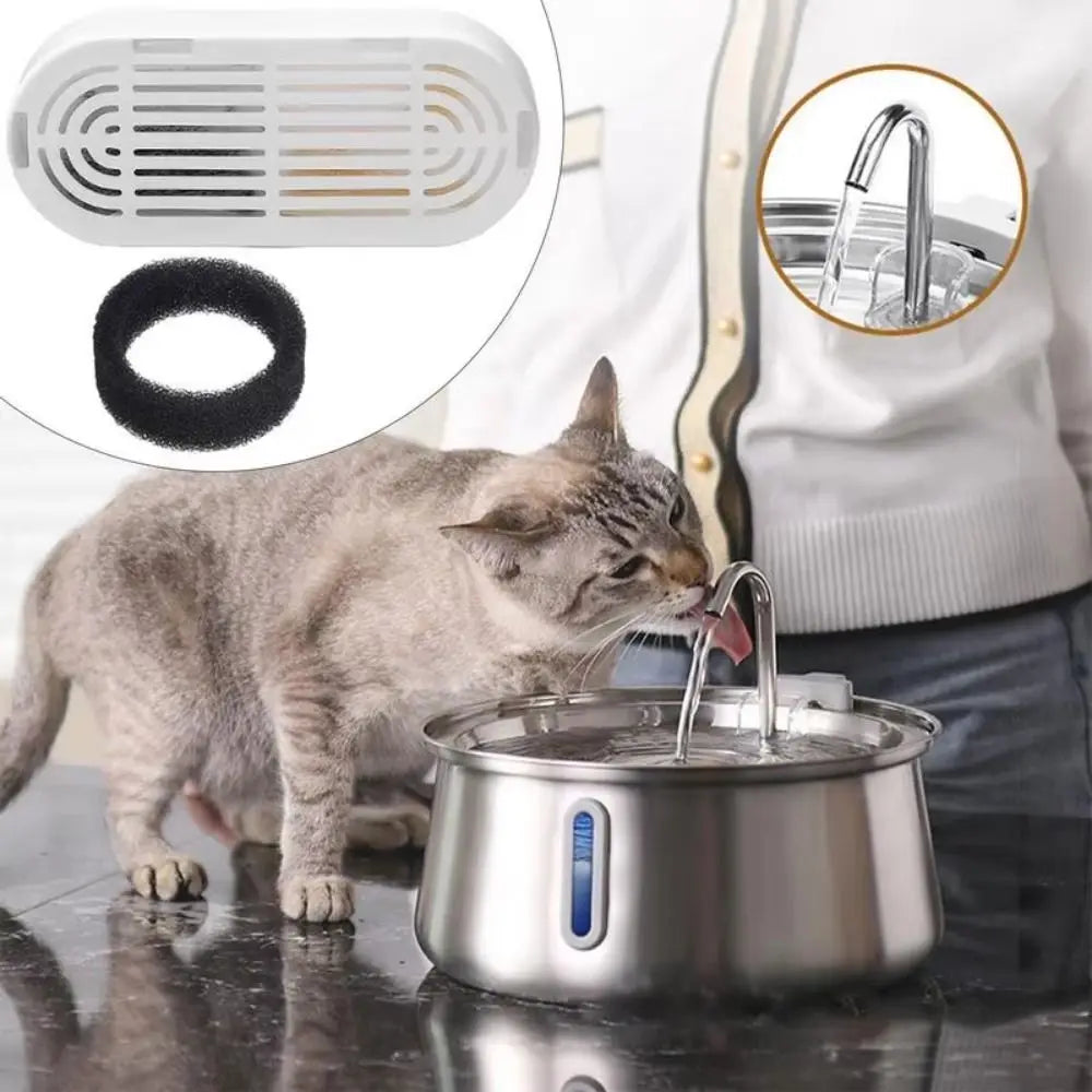 Replacement Filters Pet Water Feeder USB Automatic Kitten Water Fountain Filter Flowing Water Durable Pet Water Dispenser